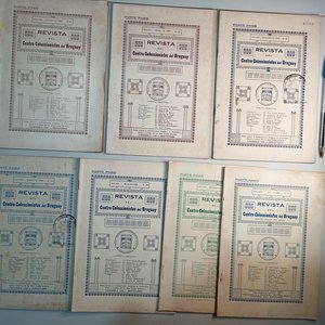 Lote de 7 Revistas del Centro Coleccionistas del Uruguay (1933-1936) - imagen 1