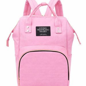 Lote siguiente: Bolso Mochila Liviana Rosa para Viaje Living Traveling Share