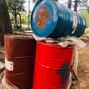 Lote de 5 Tanques de Chapa de 200 Litros - imagen 3
