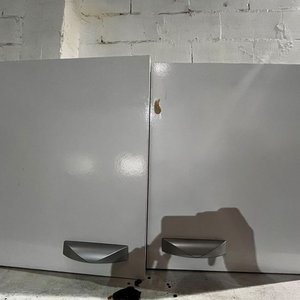 Aéreo Blanco de MDF con Dos Puertas y Estante - imagen 3