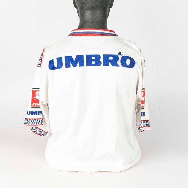 Camiseta de Nacional oficial de tienfa marca UMBRO sin número modelo de los años 1996/97 - imagen 2