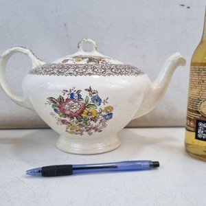 Juego de Loza "Harvard Empire" Inglés con Decoración Floral y Cenefas - 51 Piezas - imagen 2