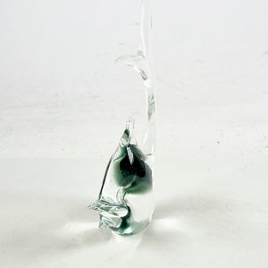 Figura de Cristal Murano Hialino Estilo Pez - imagen 2