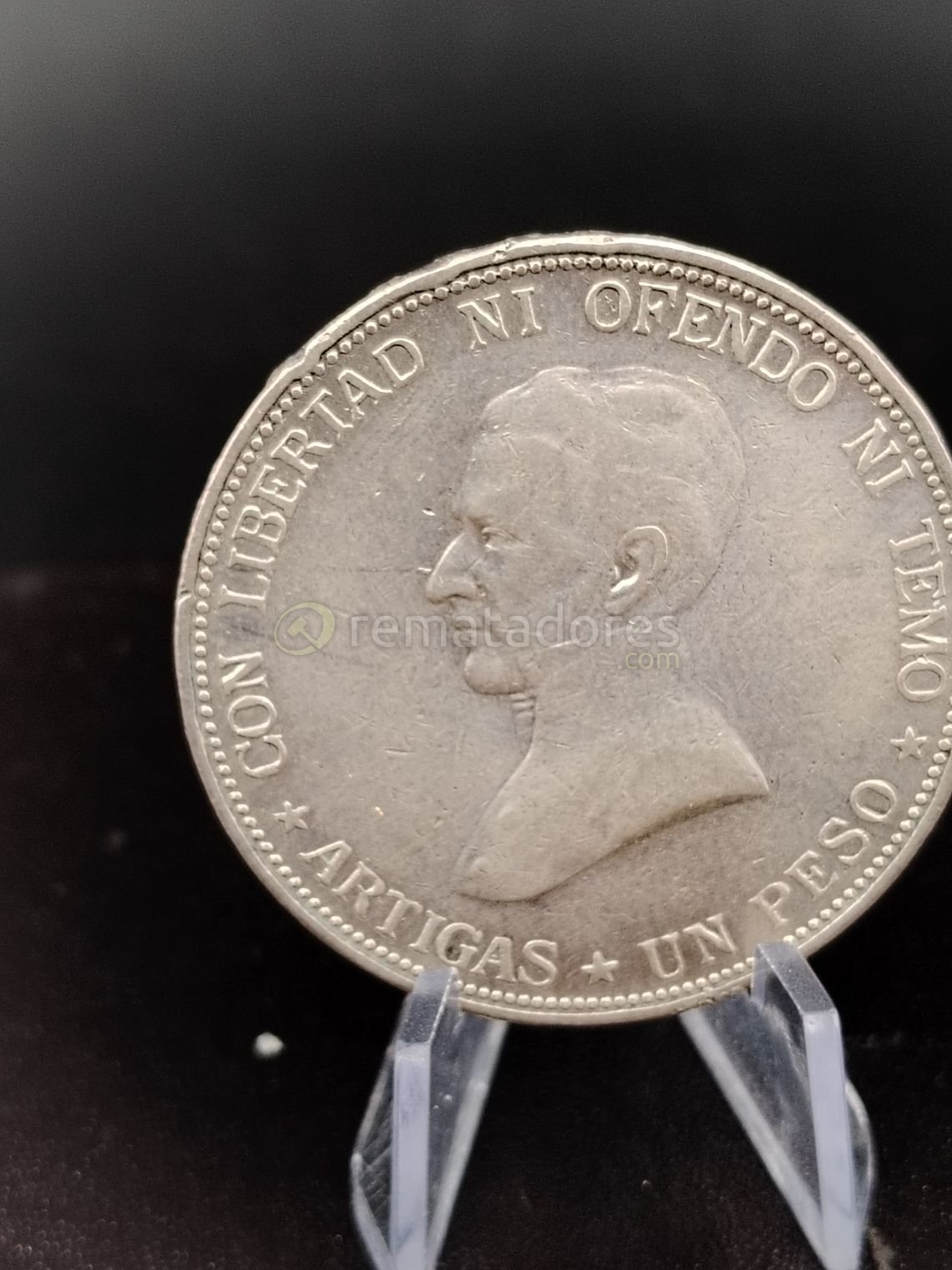 Moneda de Plata "Artigas Un Peso" - Uruguay