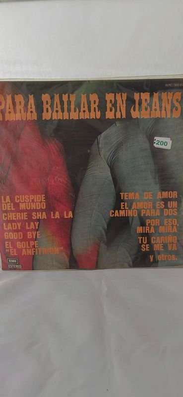 Disco de Vinilo "Para Bailar en Jeans" - Varios Intérpretes - imagen 1