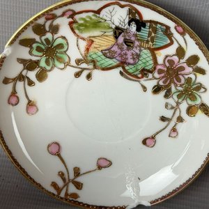 Juego de Café Porcelana Japonesa Geisha para 6 Personas - imagen 5