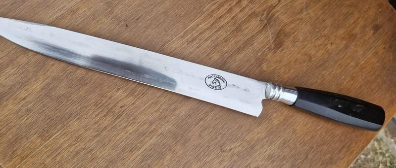 Cuchillo de Hoja de Acero Carbono de 28 cm - imagen 3
