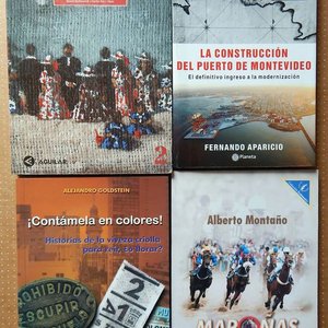 Lote siguiente: Lote de 4 Libros: Al Este De La Historia, La Construcción Del Puerto De Montevideo, Contámela En Colores y Maroñas