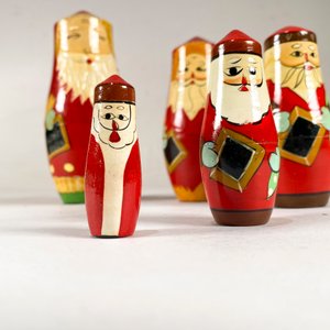 Matrioshka Papá Noel Decorada - imagen 2