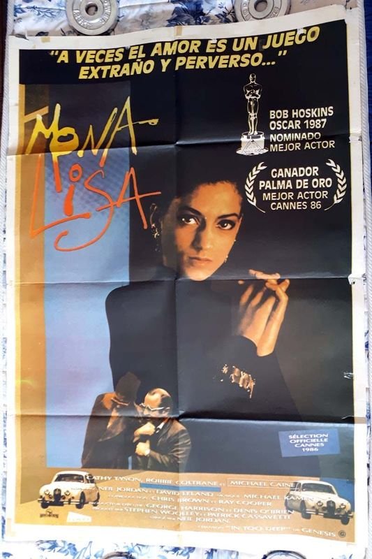 Poster Original de Cine "Mona Lisa" (1986) con Bob Hoskins