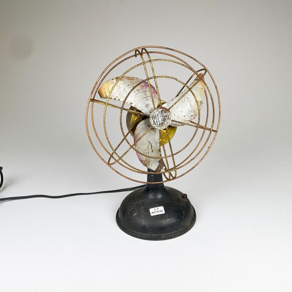 Ventilador antiguo metal ,altura 34 cm - imagen 1