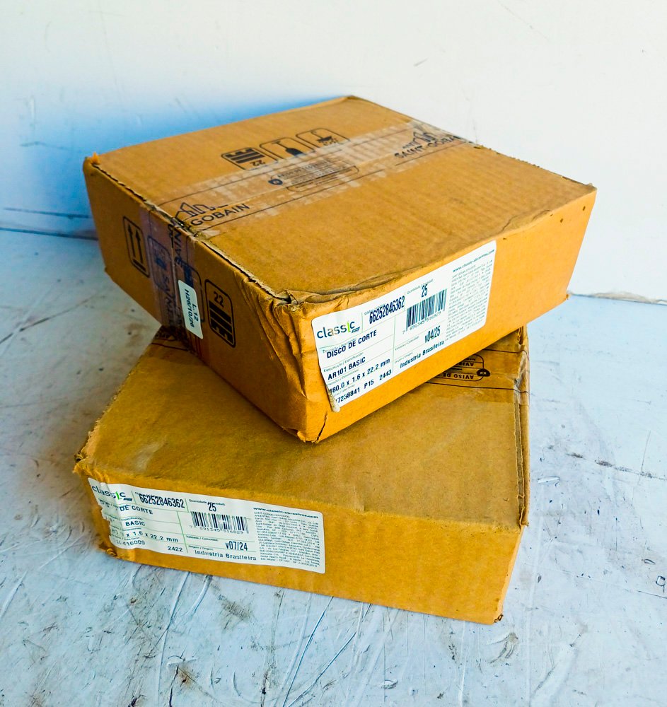 50 Discos de Corte Norton 7" para Amoladora