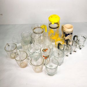 Lote de Vasos, Tazas y Jarras de Vidrio y Porcelana - imagen 2