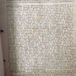 Carpeta Federación Ciclista Uruguaya: Actas, Sellos, Reglamentos y Notas de Clubes (1948+) - imagen 10
