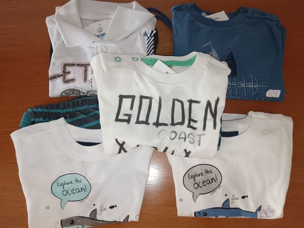 Ropa para bebé varón con mangas cortas - imagen 3
