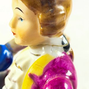 Figura Musical Pareja de Baile Clásico Cerámica 22 cm - imagen 6