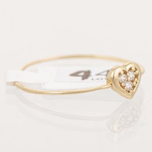 Anillo Corazón Oro 18k con Brillantes - imagen 2