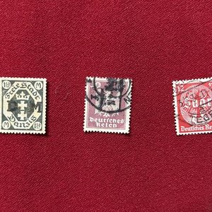 5 Sellos Postales Alemanes "Deutsches Reich" - imagen 2