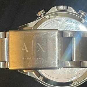 Reloj Armani Exchange AX1750 Cronógrafo Acero Inoxidable Caja Original - imagen 9