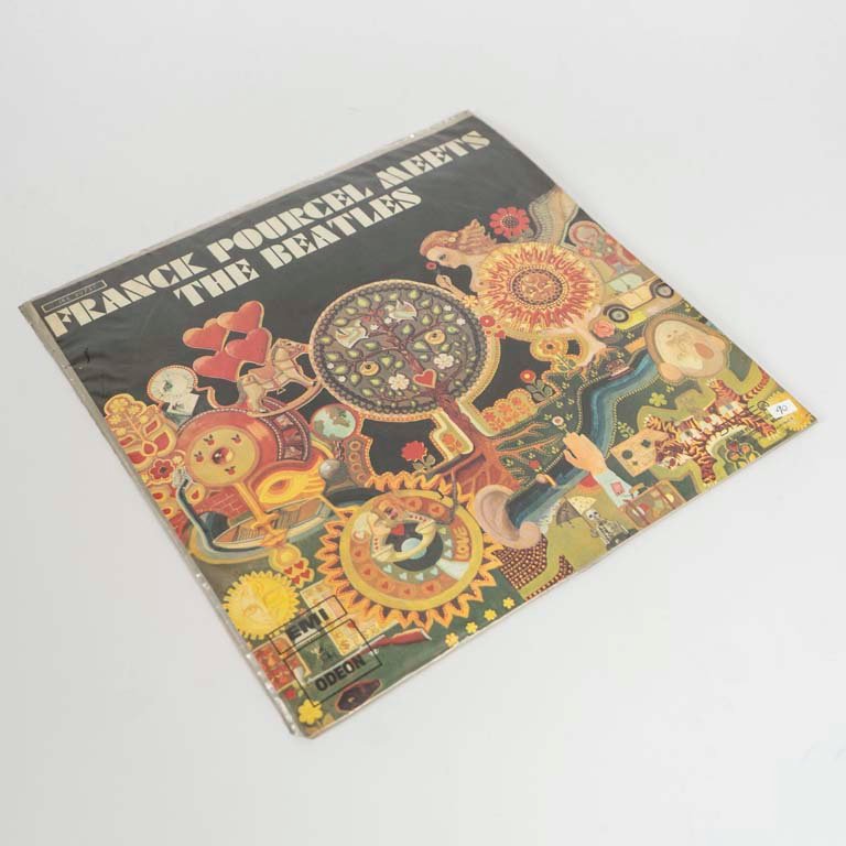 Disco Vinilo LP Frank Pourcel Interpreta a Los Beatles Odeón