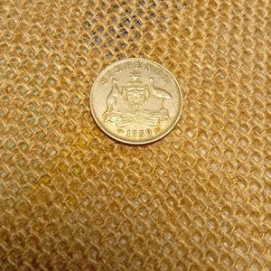 Moneda Australiana Sixpence de Plata - Año 1959 - imagen 2