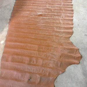 Lote de Cuero Natural Napa Color Caramelo - imagen 4
