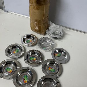 Set de 50 Ceniceros Nuevos de Acero Inoxidable - imagen 5