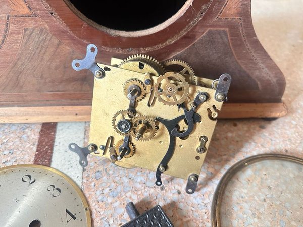 Reloj de plendulo antiguo desarmado - Relojes antiguos y relojera - imagen 13