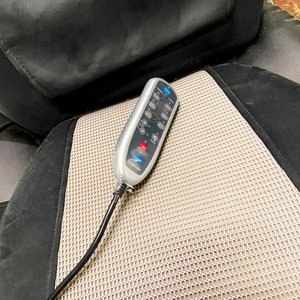 Sillón Masajeador Eléctrico Negro con Control Remoto - imagen 2