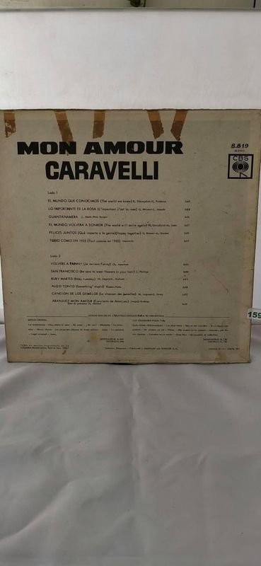 Disco de Vinilo Caravelli "Mon Amour" - imagen 1