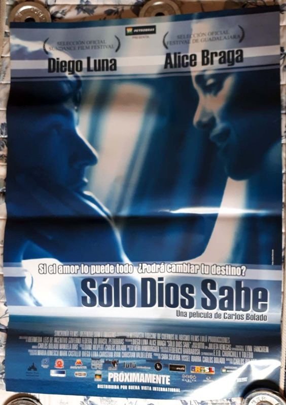 Póster Original de Cine "Sólo Dios Sabe" con Diego Luna (2006) - imagen 1