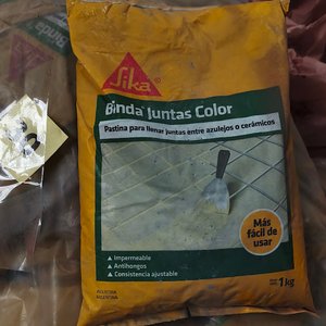 Bolsas de Pastina Sika Binda Juntas Color para Revestimientos - imagen 2