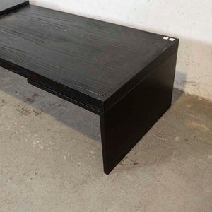 Mesa de Sala Rectangular Negra en Chapa y MDF Melamínico - imagen 2