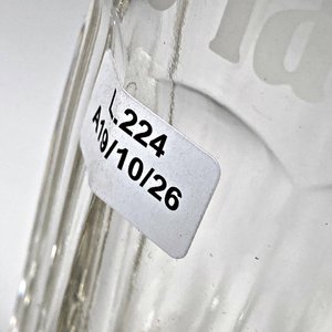 Jarra de Cerveza "Palacio de la Cerveza" Vidrio Transparente - imagen 4