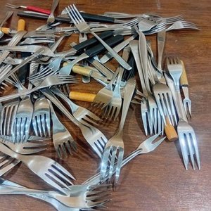 Lote de 100 Tenedores para Postre y Copetín - imagen 4