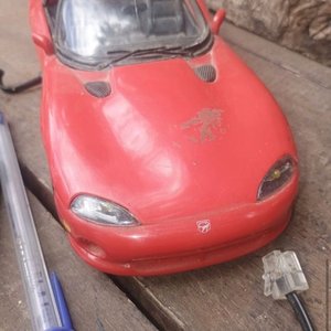 Teléfono Fijo Diseño Dodge Viper RT/10 Rojo - imagen 3