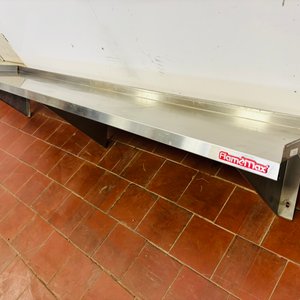 Lote siguiente: Estante Flamemax Acero Inoxidable 180x35cm con Iluminación