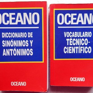 Lote anterior: Dos Diccionarios Océano: Sinónimos y Antónimos y Vocabulario Técnico Científico