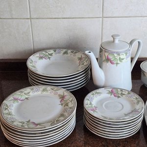 Juego de Vajilla de Porcelana China con Diseño de Frutas - imagen 3
