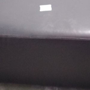 Puff Rectangular Negro para Pie de Cama o Asiento - imagen 3