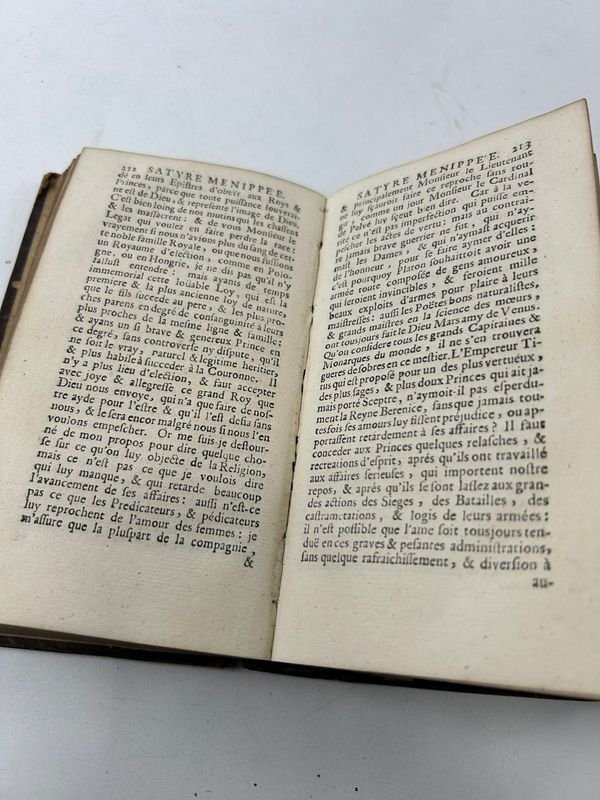 Libro satírico del siglo XVII: Sátira menipea sobre la virtud del catolicón de España y los Estados de París - imagen 3