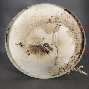 Plafón de Diseño en Cristal Tallado Ácido - 40cm Diámetro - imagen 5