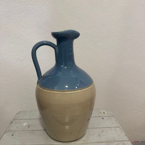 Porrón de Gres Azul y Beige "Claymore Scotch Whisky" - imagen 3