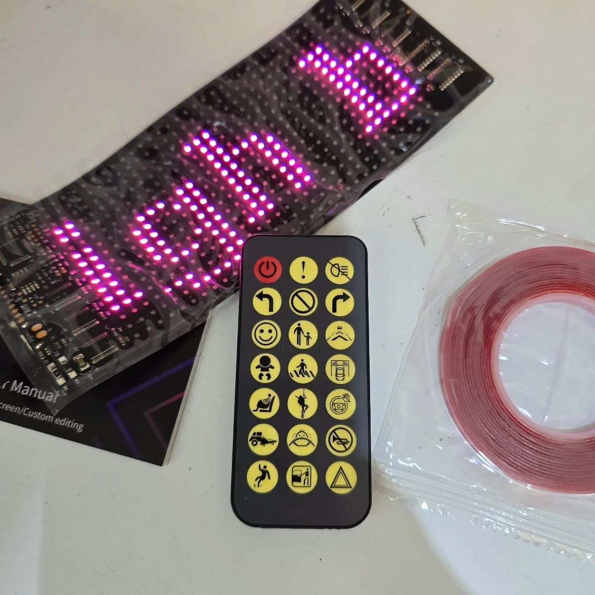 Panel de Matriz LED RGB con Control Remoto - imagen 7