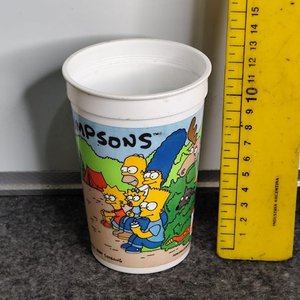 Vaso Coleccionable Los Simpson y Pepsi - Años 90 - imagen 2