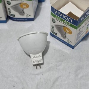 Lámparas Dicroicas LED VIVION 5W Luz Cálida GU5.3 (Pack x 6) - imagen 5