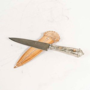 Lote anterior: Cuchillo Criollo con Mango de Platería y Hoja "Venado" - 25cm
