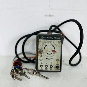 Lote siguiente: Controlador Kyoryitsu Model 8031 para Medición de Aislamiento