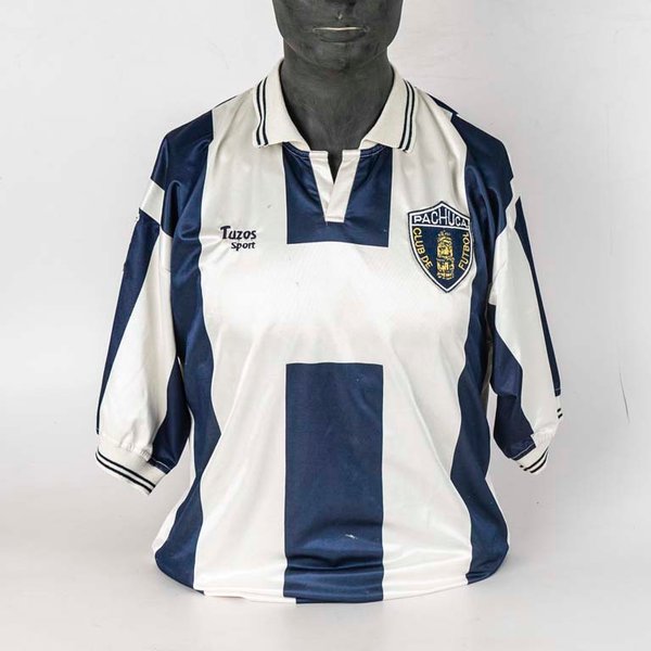 Lote siguiente: Camiseta de Pachuca de México de utilería Tuzos Sport N°23