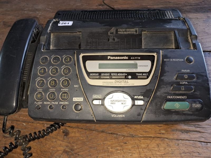 Telefono Fax Panasonic en venta - imagen 3
